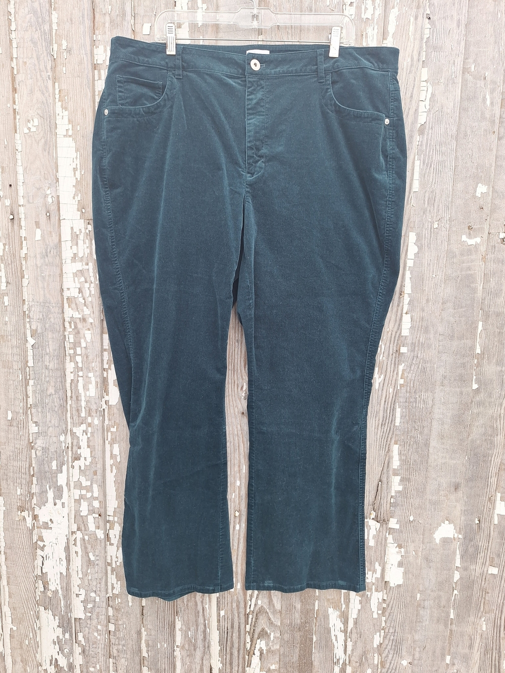 J. Jill Dark Teal Corduroy Pants